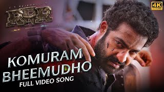 Komuram Bheemudho Full Video Song Kannada  RRR  NTR Ram Charan  M M Keeravaani  SS Rajamouli [upl. by Steady971]