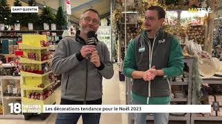 Les vitrines des commerçants aux couleurs de Noël  Les tendances déco pour le Noël 2023 [upl. by Estella]