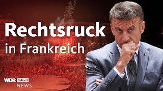 Wahlen in Frankreich Schock für Macron  WDR aktuell [upl. by Blythe]