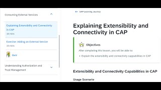 SAP BTP  Consuming External Services [upl. by Arral542]