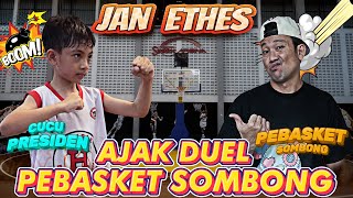 DI TANTANG CUCU PRESIDEN ‼️ PEBASKET SOMBONG DIKALAHKAN JHAN ETHES ⁉️ [upl. by Baal799]