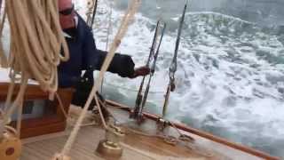 Kelpie of Falmouth Sailing  Final film after the restoration [upl. by Pen]