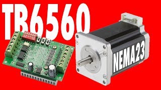 TB6560  NEMA 23 Arduino Tutorial [upl. by Eta675]