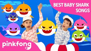 Baby Shark Dance and more  Compilation  Baby Shark Swims to the TOP  Pinkfong Songs for Children [upl. by Jehovah869]