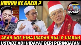 ABAH AOS VIRAL HINA IBADAH HAJI AJAK JAMAAH UMRAH KE EROPA  USTADZ ADI HIDAYAT [upl. by Reiniar]