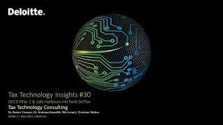 Tax Technology Insights 30 [upl. by Wylma194]