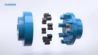 Flender NEUPEX coupling – Explanation of functions and design [upl. by Smitt]