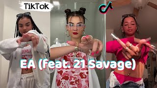 EA feat 21 Savage  New TikTok Dance Compilation TikTokCool DanceTrends [upl. by Einnej]