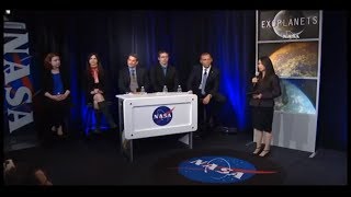 7 Exo Planets Discovered on Trappist 1  NASA Press Conference [upl. by Duane351]