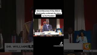 Eldoret becomes A city [upl. by Patman]