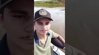 caiaque Hunter fishing com motor elétrico Phantom 54 libras [upl. by Kliment733]