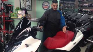 selle confort Piaggio mp3 [upl. by Nahsyar]