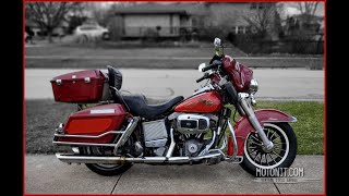 1981 AMF HARLEYDAVIDSON FLH 80 CLASSIC [upl. by Shanney]