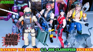 Ranking The NEWEST GI Joe Classified Figures [upl. by Prisilla971]