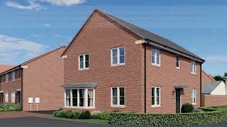 Miller Homes  Mill Chase Park Borden South East  CGI Development Tour [upl. by Coulombe]