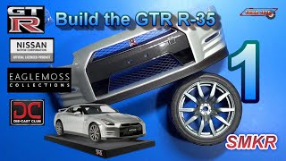 Build the Nissan GTR R35 Issue 1  Front Fascia and Wheel and Tire [upl. by Tenay]