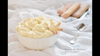 Crema al mascarpone  Ricetta perfetta per tiramisù pandoro e tutti i dolci  Ricette che Passione [upl. by Clerk]