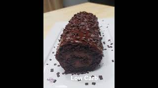 Rocambole de Chocolate Low Carb [upl. by Utter]