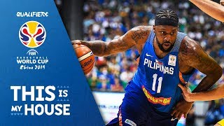 Andray Blatche  Philippines  Top Plays Rd1  FIBA Basketball World Cup 2019 Asian Qualifier [upl. by Kosse]