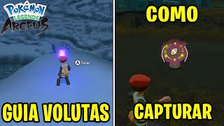 GUIA LOCALIZACION VOLUTAS POKEMON LEGENDS ARCEUS y CAPTURAR SPIRITOMB DONDE ENCONTRAR [upl. by Ettenuahs]