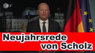 Eklat bei Neujahrsansprache des Bundeskanzlers ampel politik afd [upl. by Kennedy798]