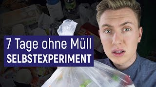 Wie man OHNE MÜLL leben kann  Selbstexperiment ZERO WASTE [upl. by Tacye]