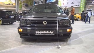 Volkswagen Golf Mk3 19 1995 Exterior and Interior in 3D [upl. by Iddet]