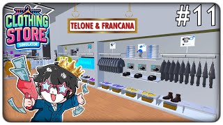 CHIUDO IL NEGOZIO MA PRIMA PROVIAMO I NUOVI FANTASTICI STAND  Clothing Store Simulator  ep11 [upl. by Eiznekam]