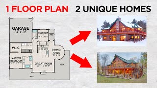 Which House Would You Pick Same Floor Plan Different Styles [upl. by Lillian]