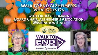 Walk to End Alzheimers What Goes On [upl. by Adilen]