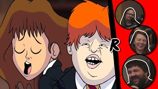 Wingardium Leviosa 1 amp 2 Harry Potter Parody Animation  OneyNG Cartoons  RENEGADES REACT [upl. by Neelasor807]