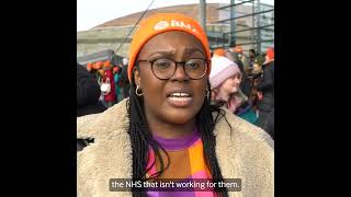 Junior doctor pay rally at the Senedd [upl. by Bueschel]