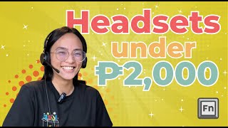 5 Work From Home Headsets Under ₱2000  Normies Review [upl. by Estrin]