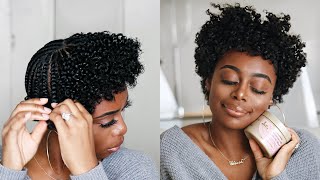 How I Get The Perfect Twist Out Every Time on 4b4c Natural Hair  VLOGMAS 88 [upl. by Lerrad]