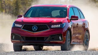 2019 Acura RDX and MDX  Drift on Gravel [upl. by Lienaj439]