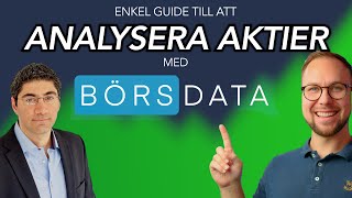 ANALYSERA AKTIER med BÖRSDATA för nybörjare [upl. by Giles]