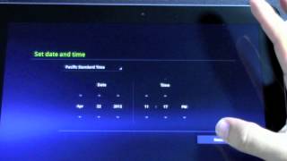 How to Setup Your Android Tablet Part 1 [upl. by Onia]