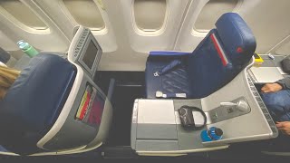 Delta Airlines 767300ER First Class Seat [upl. by Wolcott]