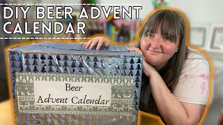 Come build a DIY beer advent calendar with me [upl. by Ioved]