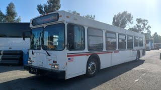 LA Charter Bus Lines 2002 New Flyer D40LF 2208 [upl. by Nagaek945]