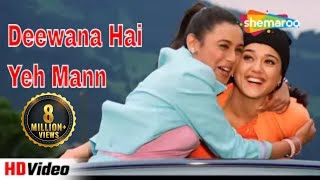 Deewana Hai Ye Mann HD Song  Salman Khan  Rani  Preity  Chori Chori Chupke Chupke  Hindi Song [upl. by Ydospahr171]