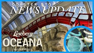 🌊 Exclusive Sneak Peek Liseberg Oceana 2024  Inside Europes Newest Water Park  Coaster Stop [upl. by Eigger]