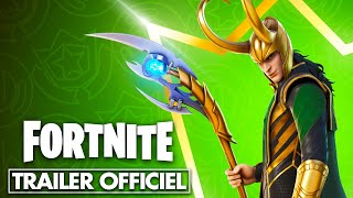 Fortnite  Loki le Dieu de la Tromperie débarque dans Fortnite  😈 Trailer Officiel [upl. by Lillian]