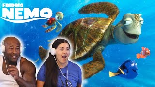 FINDING NEMO 2003  MOVIE REACTION  HIS FIRST TIME WATCHING [upl. by Germain859]