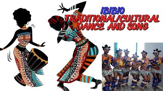 IBIBIO CULTURAL DANCE by Secondary School Children  Deb Deb [upl. by Balcer]