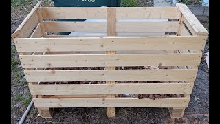 diy pallet to planter howto palletprojects [upl. by Warfold412]