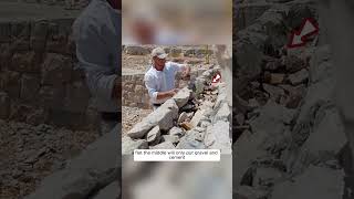 Stone Wall Artistry in Syria 🧱 MasterMason 🔨 [upl. by Klemens]