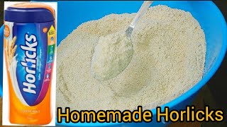 Homemade Horlicks  Factory Made  Protein powder For Kids [upl. by Hendrickson]