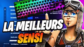 la MEILLEURS SENSIBILITÉ clavier souris sur FORTNITE en 2024  PC PS5 ET MEME XBOX [upl. by Uriiah]