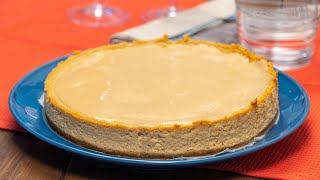 Dulce de leche cheesecake that looks delicious [upl. by Incrocci]